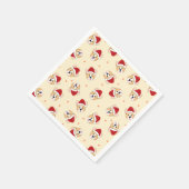 Serviette En Papier Joli Noël Corgi Chien Motif | Vacances (Coin)