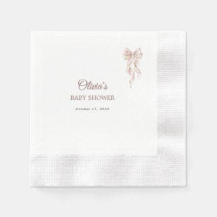 Serviette En Papier Joli Nœud