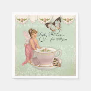 Serviette En Papier Joli Teacup Tea Party Baby shower Décor