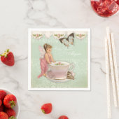 Serviette En Papier Joli Teacup Tea Party Baby shower Décor (En situation)