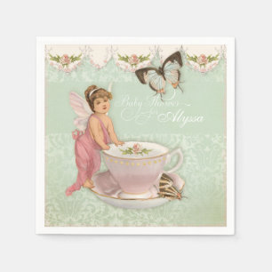 Serviette En Papier Joli Teacup Tea Party Baby shower Décor