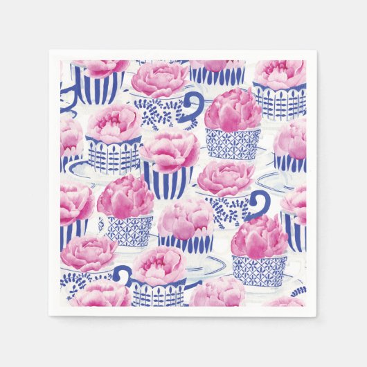 Serviette En Papier Joli Thé (Devant)