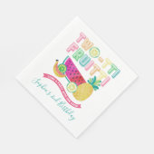 Serviette En Papier Joli Twotti Frutti coloré 2e anniversaire (Coin)