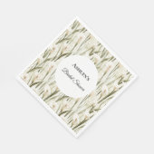 Serviette En Papier Jolie Calla Lilly Fête des mariées (Coin)