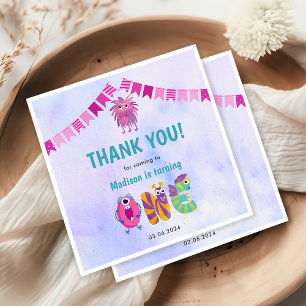 Serviette En Papier Jolie couleur Notre Petite Fête d'Anniversaire Mon