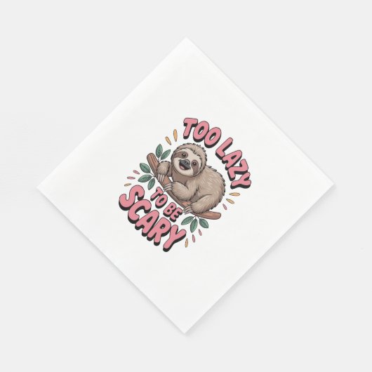 Serviette En Papier Jolie fentes sur branche avec joueuse (Coin)