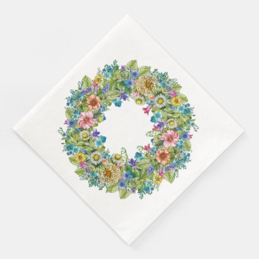 Serviette En Papier Jolie florale articles de serviettes (Coin)