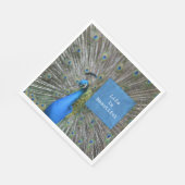 Serviette En Papier Jolie Kauai Peacock (Coin)