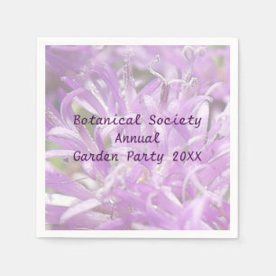 Serviette En Papier Jolie Lavande Fleurs Sauvages Garden Party