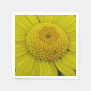 Serviette En Papier Jolie marguérite jaune