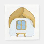 Serviette En Papier Jolie petite maison (Devant)