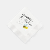 Serviette En Papier Jolie pièce Jaune À Abeille (Coin)