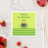 Serviette En Papier Jolie St. Patrick's Day (En situation)