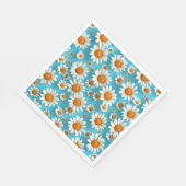 Serviette En Papier Jolies fleurs blanches (Coin)