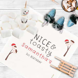Serviette En Papier Jolies guimauves S'mores pour enfants fête d'anniv