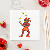Serviette En Papier Jongleur
