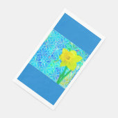 Serviette En Papier Jonquille (Coin)