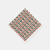 Serviette En Papier Jouer aux cartes Quartet (Coin)