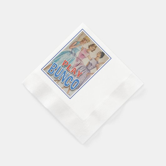 Serviette En Papier Jouer Bunco Avec Les Filles (Coin)