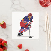 Serviette En Papier Jouer Hockey sur glace Papier serviettes (En situation)