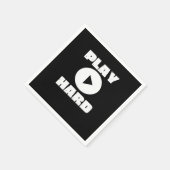 Serviette En Papier Jouer le tri-mixage dur (Coin)