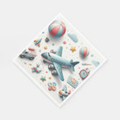 Serviette En Papier Jouet d'avion (Coin)