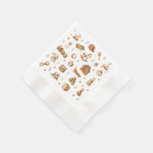 Serviette En Papier Jouets pour bébé boho (Coin)