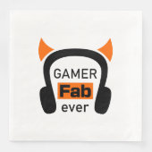 Serviette En Papier joueur fab-ever (Devant)
