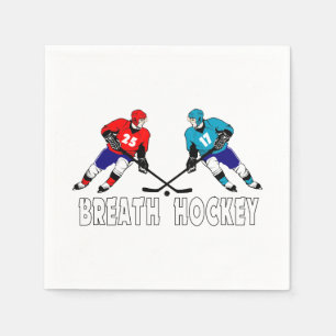 Serviette En Papier Joueurs de hockey