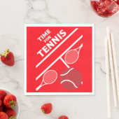 Serviette En Papier Joueurs De Tennis De Pelouse (En situation)