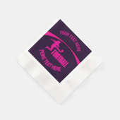 Serviette En Papier Joueuse de football, équipe, cadeau d'anniversaire (Coin)