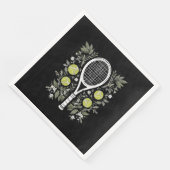 Serviette En Papier Joueuse de tennis (Coin)