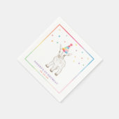 Serviette En Papier Jour animal de fête agricole mignonne (Coin)