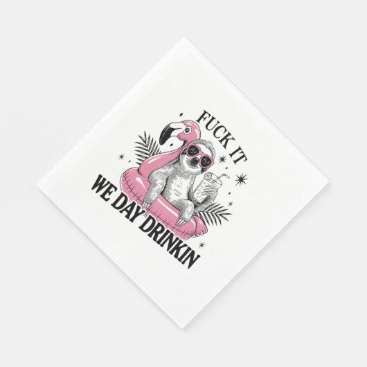 Serviette En Papier Jour boire Sloth (Coin)