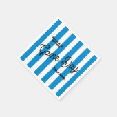 Serviette En Papier Jour De Jeu Nom De L'Équipe Me Rencontrez Dans Ble (Coin)