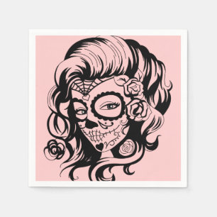Serviette En Papier Jour de la beauté morte