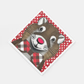 Serviette En Papier Jour de la marmotte (Coin)