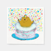 Serviette En Papier Jour de la marmotte Anniversaire (Devant)