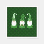 Serviette En Papier Jour de la Saint Patrick Gnomes (Devant)