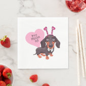 Serviette En Papier Jour de la Saint-Valentin (En situation)