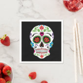 SERVIETTE EN PAPIER JOUR DE L'ESSENCE DU SUCRE MORT (En situation)