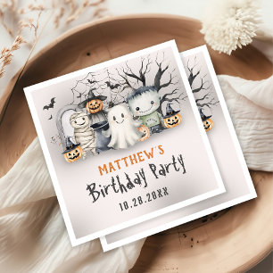 Serviette En Papier Jour d'Halloween Spooktacular pour les enfants