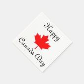 Serviette En Papier Jour du Canada Jeu de 50 serviettes (Coin)