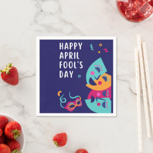 Serviette En Papier Jour du fou d'avril