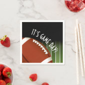 Serviette En Papier Jour du jeu de football (En situation)