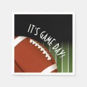 Serviette En Papier Jour du jeu de football (Devant)