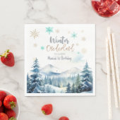 Serviette En Papier Jour fabuleux pour l'hiver (En situation)