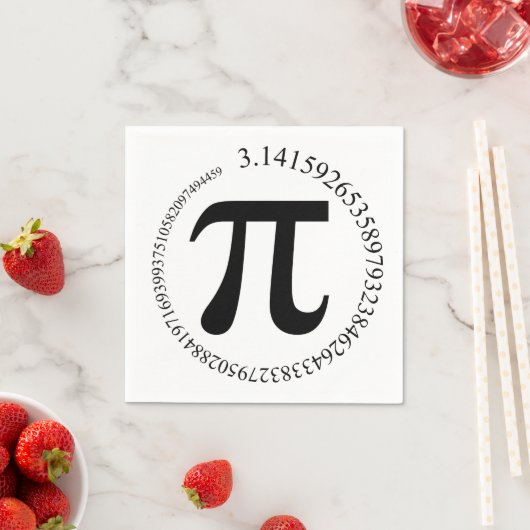 Serviette En Papier Jour Pi () (En situation)