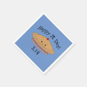 Serviette En Papier Jour Pi Joyeux (Coin)