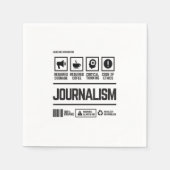 Serviette En Papier journalisme (Devant)
